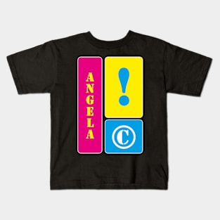 My name is Angela Kids T-Shirt